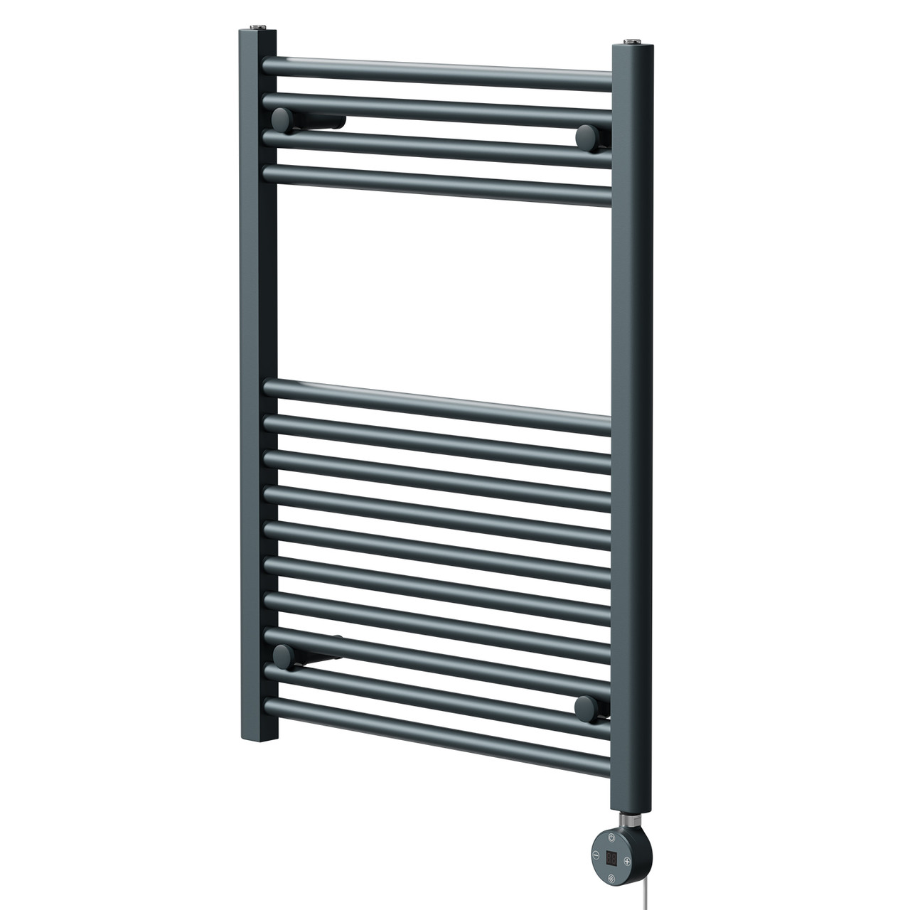 Pizarro Straight Digital Thermostatic Electric Heated Towel Rail