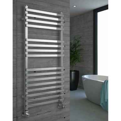 Kartell Chrome Mode Designer Towel Rail | | Mild Steel | 800Mm X 500Mm