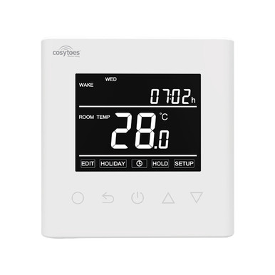 Cina Termostato Per Fan Coil A 2 Tubi E 4 Tubi Con Schermo Bianco TDS21 - Foto miniatura 8