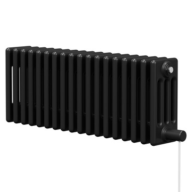 Wholesale Domestic Matt Black Colosseum Colore Horizontal Electric Quadruple Column Radiator | | Mild Steel | 300Mm X 812Mm