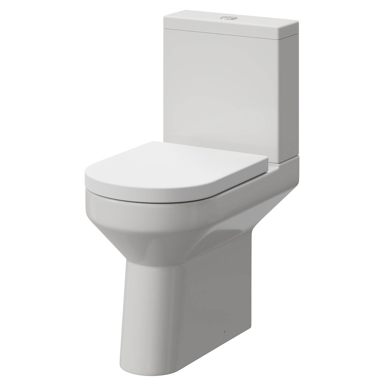 Newbury Open Back Comfort Height Toilet Pan with Soft Close Seat