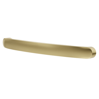 Nuie Brushed Brass Elm Furniture Handle | | Zinc Alloy | 196Mm