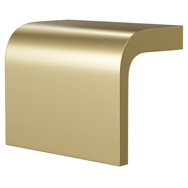 Nuie Brushed Brass Aspen Furniture Handle | | Zinc Alloy | 32Mm
