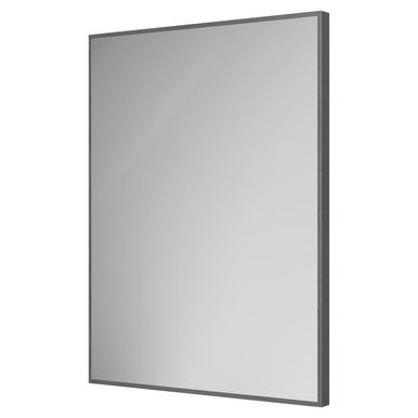Wholesale Domestic Gunmetal Grey Brandon Colore Aluminium Framed Mirror | | Glass/Aluminium | 600Mm X 800Mm