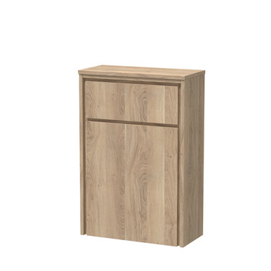 Hudson Reed Bleached Oak Lille Woodgrain Toilet Unit | | Mfc | 500Mm