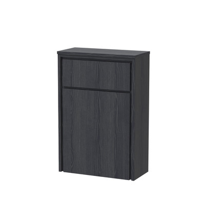Hudson Reed Graphite Grey Lille Woodgrain Toilet Unit | | Mfc | 500Mm
