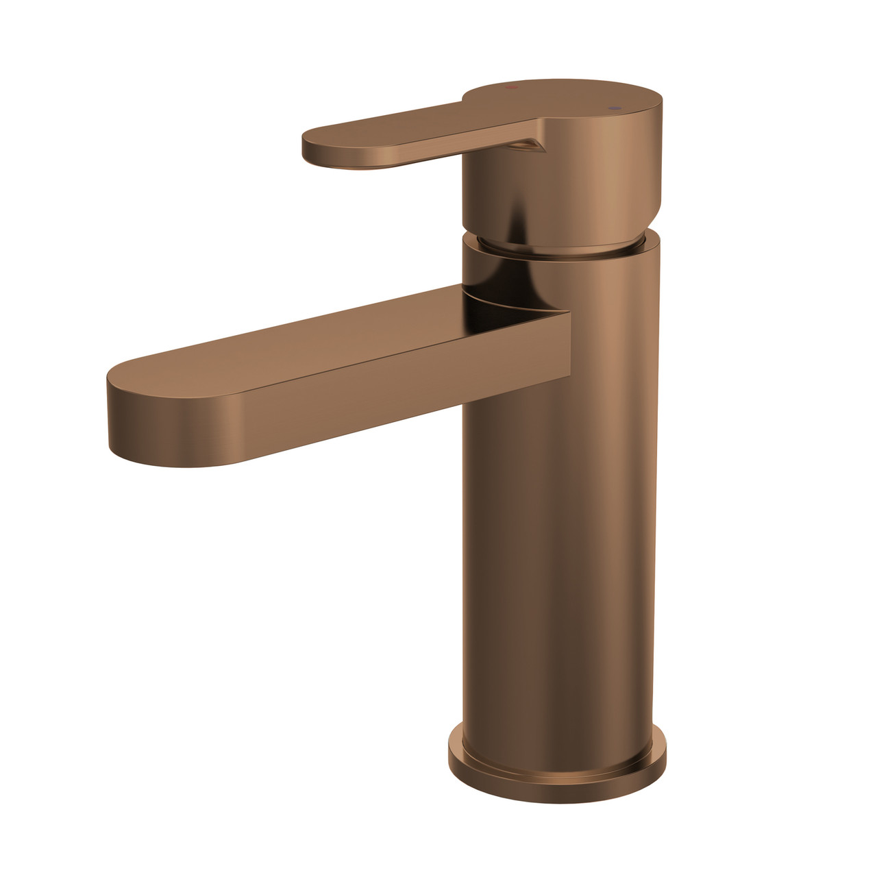 Nuie Arvan Mono Basin Mixer Tap with Push Button Waste