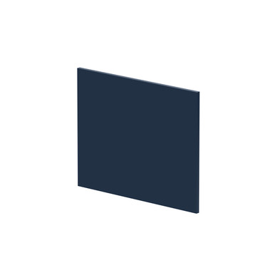 Nuie Satin Midnight Blue Indigo Blue Mfc Square Shower Bath End Panel | | 700Mm
