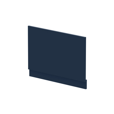 Nuie Satin Midnight Blue Midnight Blue Bath End Panel With Plinth | | Mfc | 800Mm