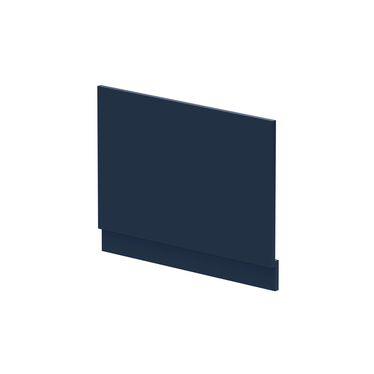 Nuie Satin Midnight Blue Midnight Blue Bath End Panel With Plinth | | Mfc | 750Mm
