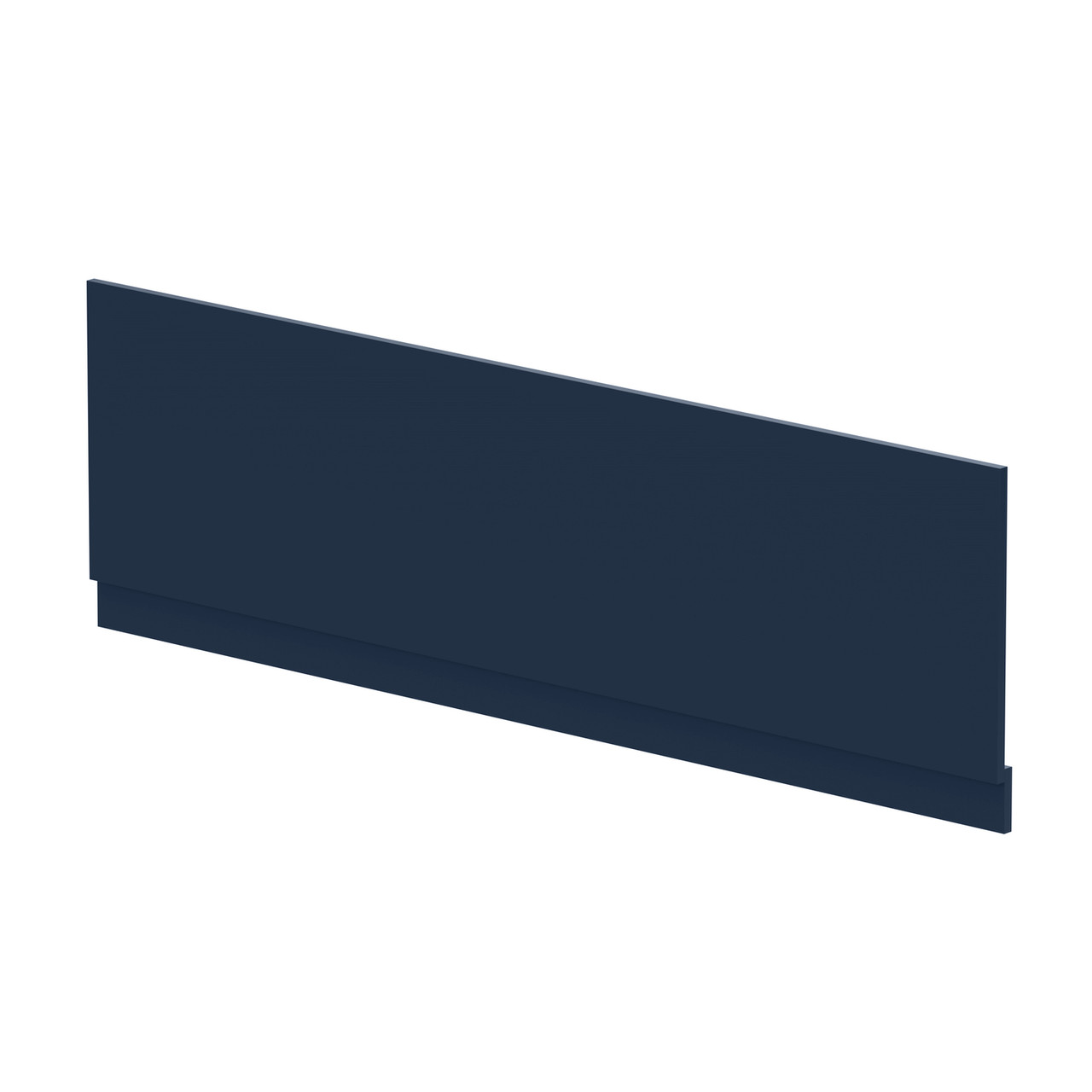 Nuie Satin Midnight Blue Midnight Blue Bath Front Panel With Plinth | | Mfc | 1800Mm
