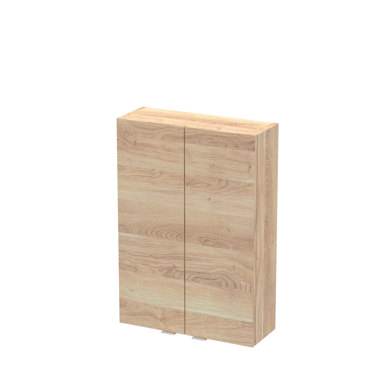 Hudson Reed Fusion Compact Woodgrain Wall Hung 2 Door Storage Unit