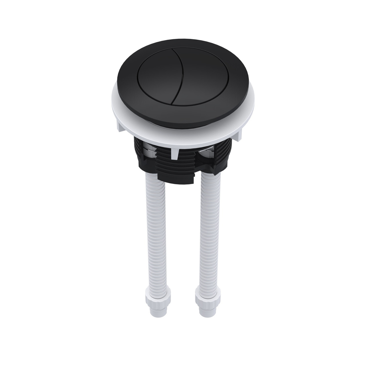 Nuie Ceramic Dual Flush Push Button