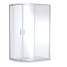 Nuie Rene Double Door Offset Quadrant Shower Enclosure, alternate view 2