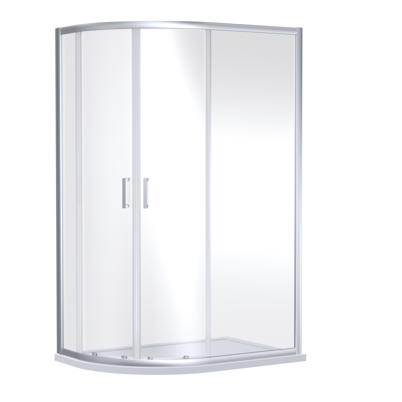 Nuie Rene Double Door Offset Quadrant Shower Enclosure