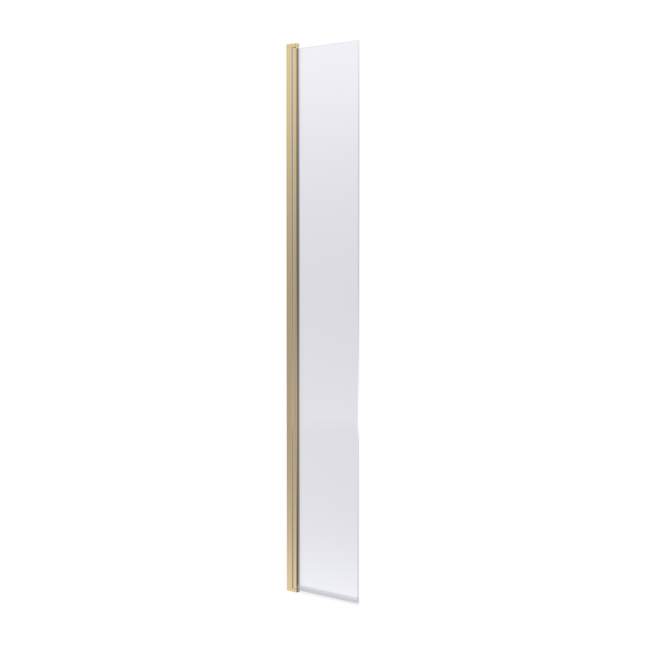 Nuie Wetroom Concealed Hinged Return Screen with Fittings