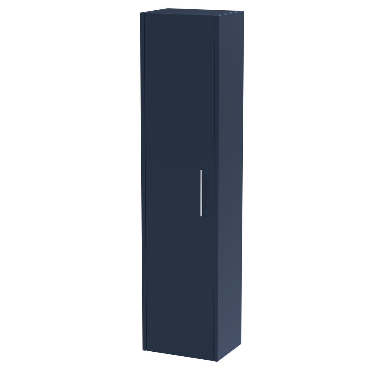 Hudson Reed Juno Satin Midnight Blue Wall Hung Storage Unit
