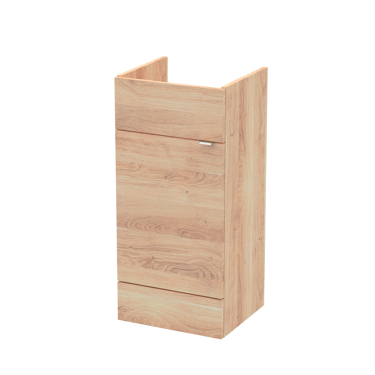 Hudson Reed Fusion Woodgrain Single Door Vanity Unit