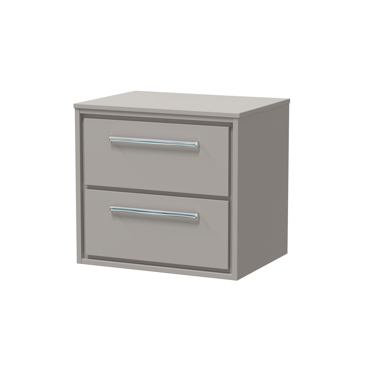 Hudson Reed Lille Matt Wall Hung 2 Drawer Vanity Unit with Worktop