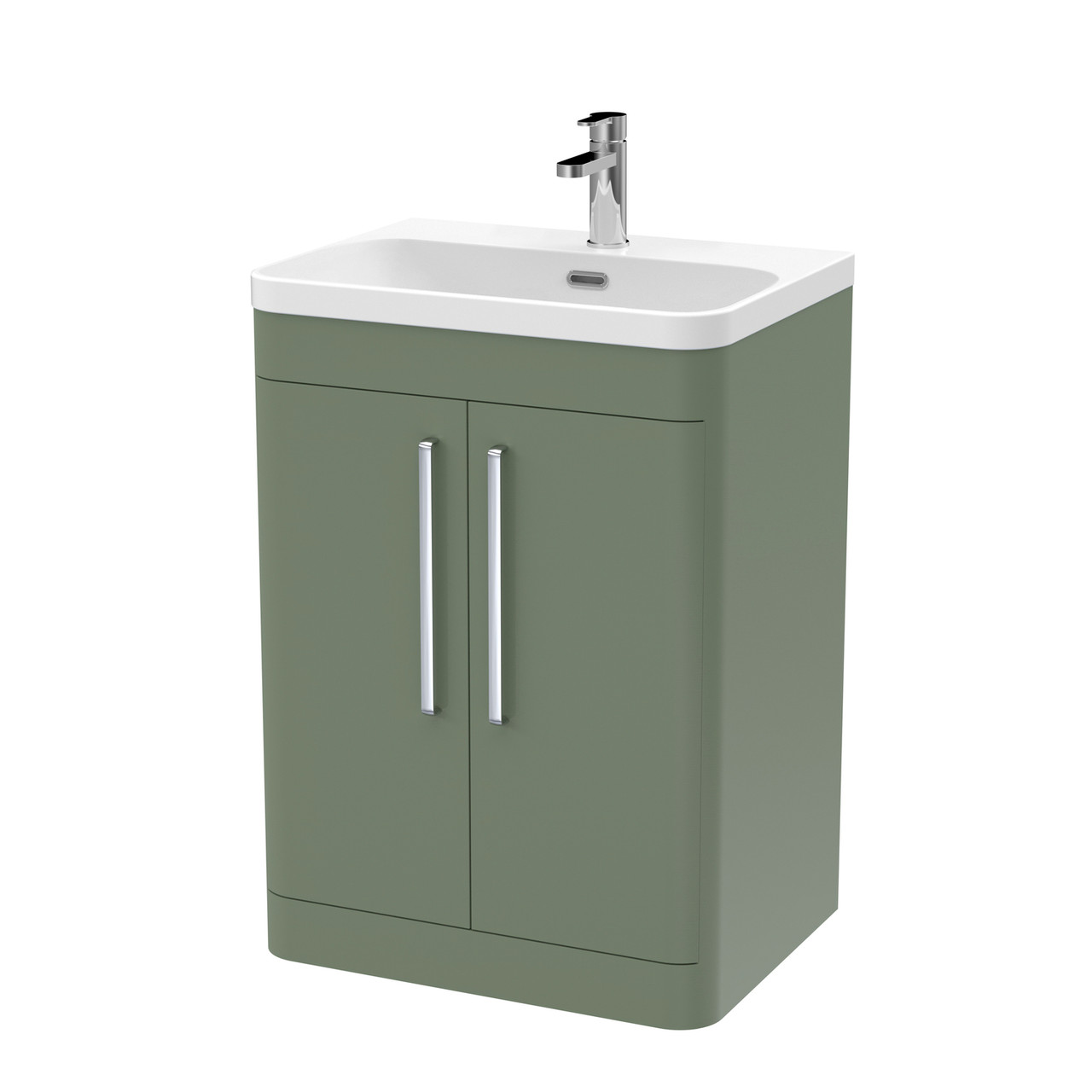 Nuie Parade 2 Door Vanity Unit and Thin Edge Basin