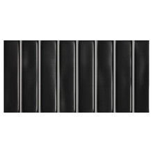 Roma Black Ceramic Wall Tile, alternate view 2