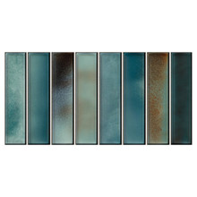 Borealis Aqua Ceramic Wall Tile, alternate view 2