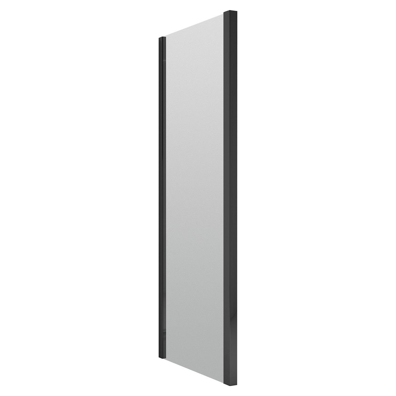 Wholesale Domestic Matt Black Niva 6 Shower Enclosure Side Panel | | Glass/Aluminium | 760Mm