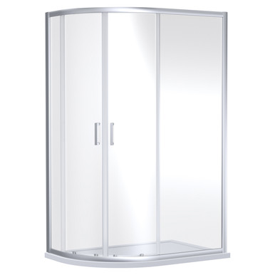 Niva 6 2 Door Offset Quadrant Shower Enclosure, alternate view 3