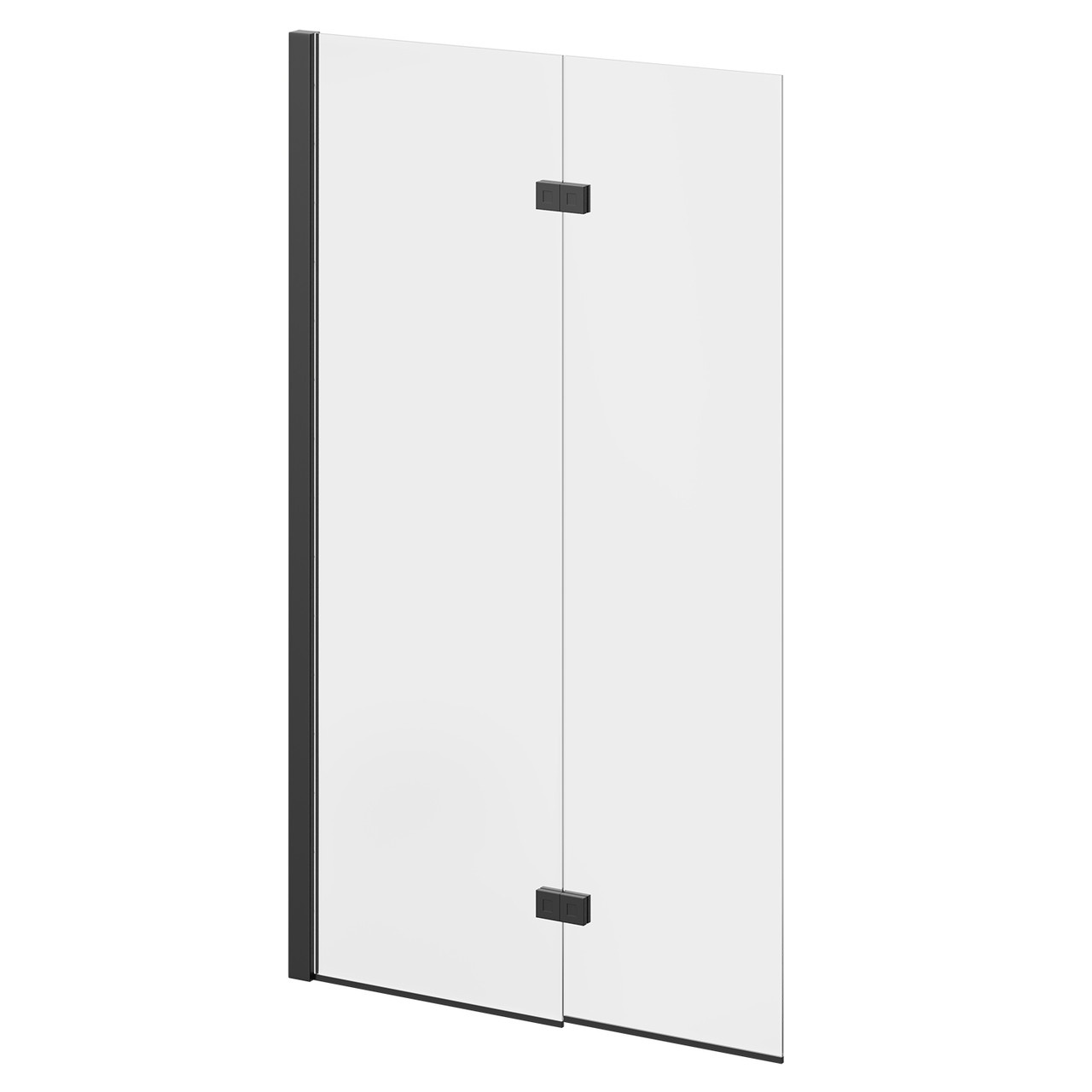 Ocho Colore Left Hand Two Panel Infold Bath Shower Screen