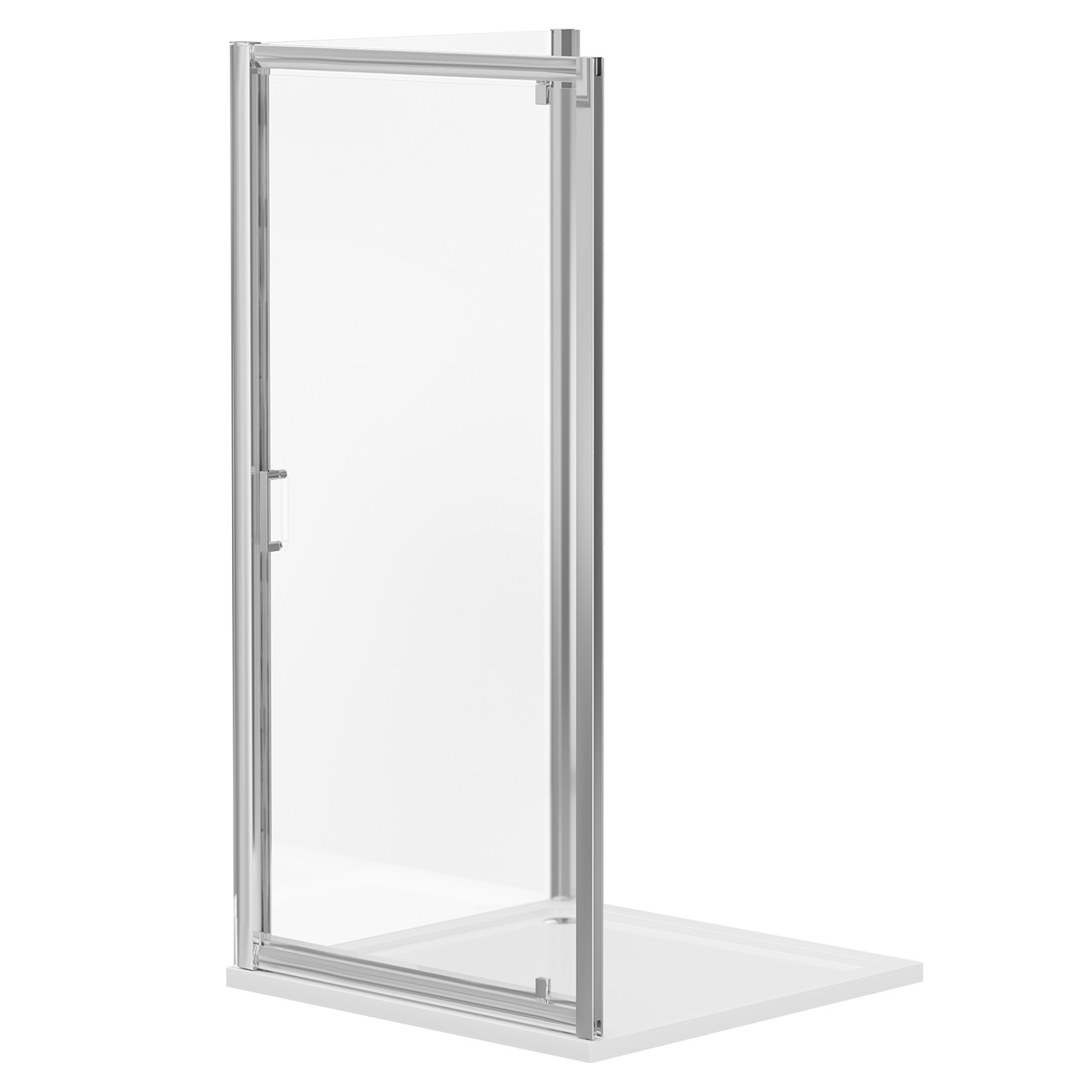 Wholesale Domestic Chrome Niva 6 Pivot Door Shower Enclosure | | Glass/Aluminium | 900Mm X 760Mm