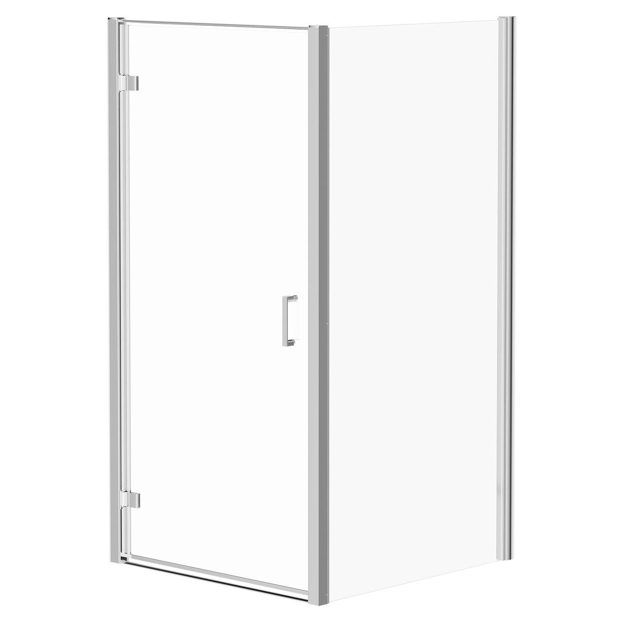 Wholesale Domestic Chrome Niva 6 Hinged Door Shower Enclosure | | Glass/Aluminium | 1000Mm X 760Mm