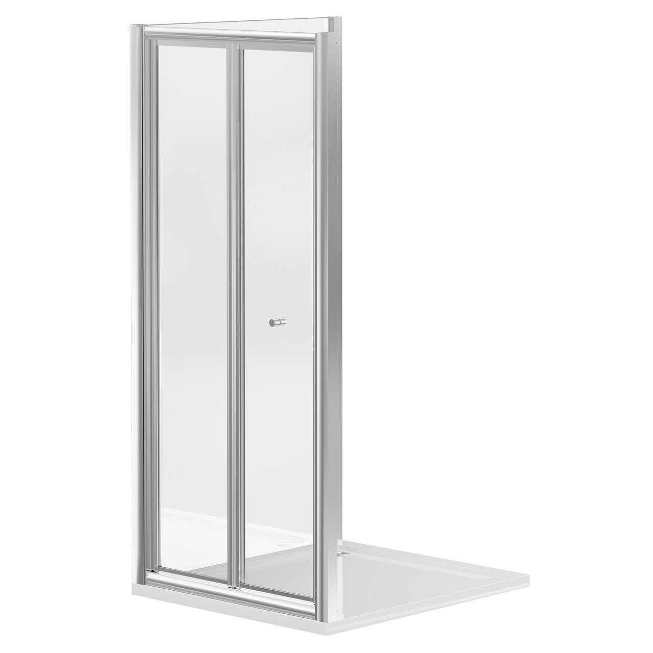 Wholesale Domestic Chrome Niva 6 Bi-Fold Door Shower Enclosure | | Glass/Aluminium | 700Mm X 760Mm