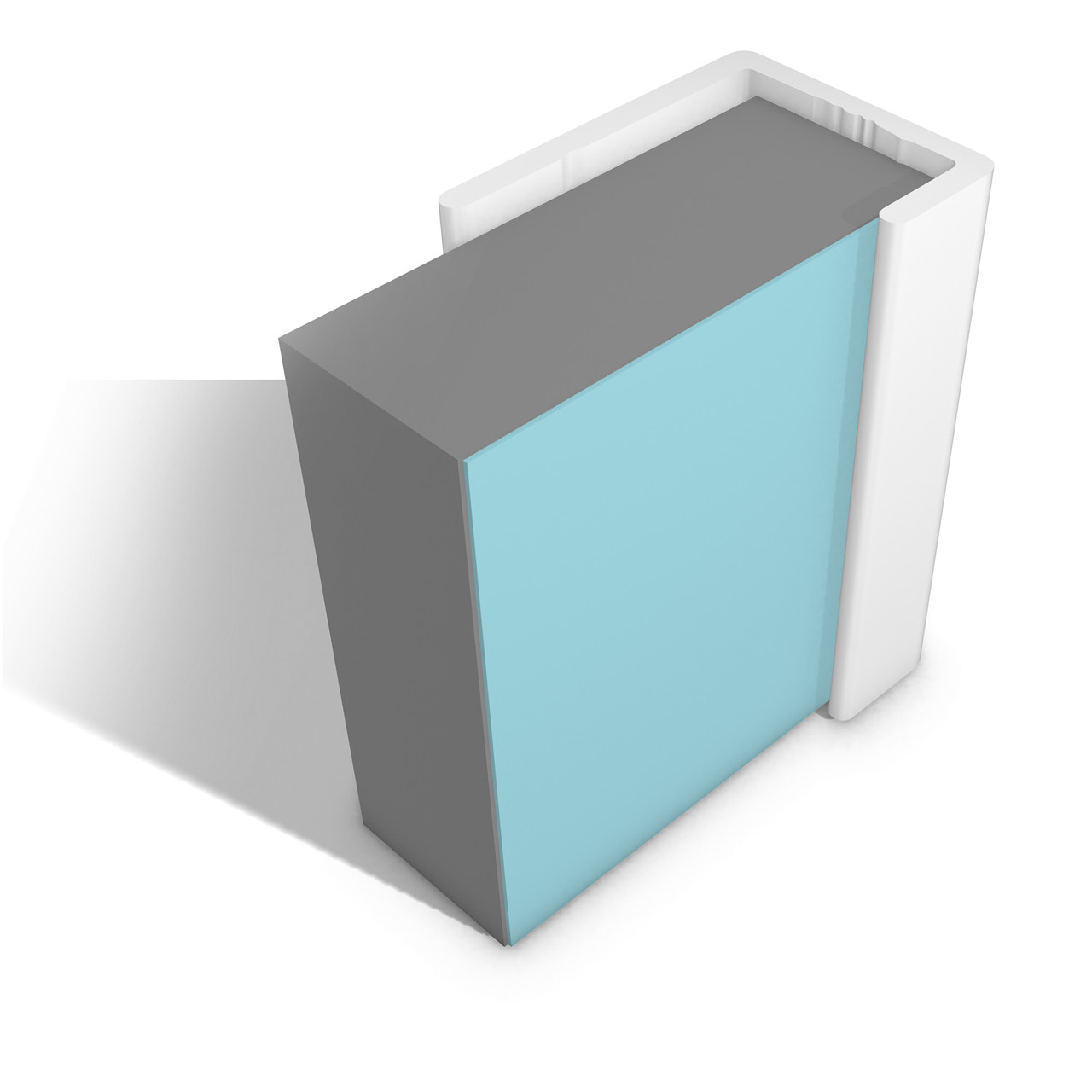Multipanel Classic Wall Panel End Cap Trim Type C