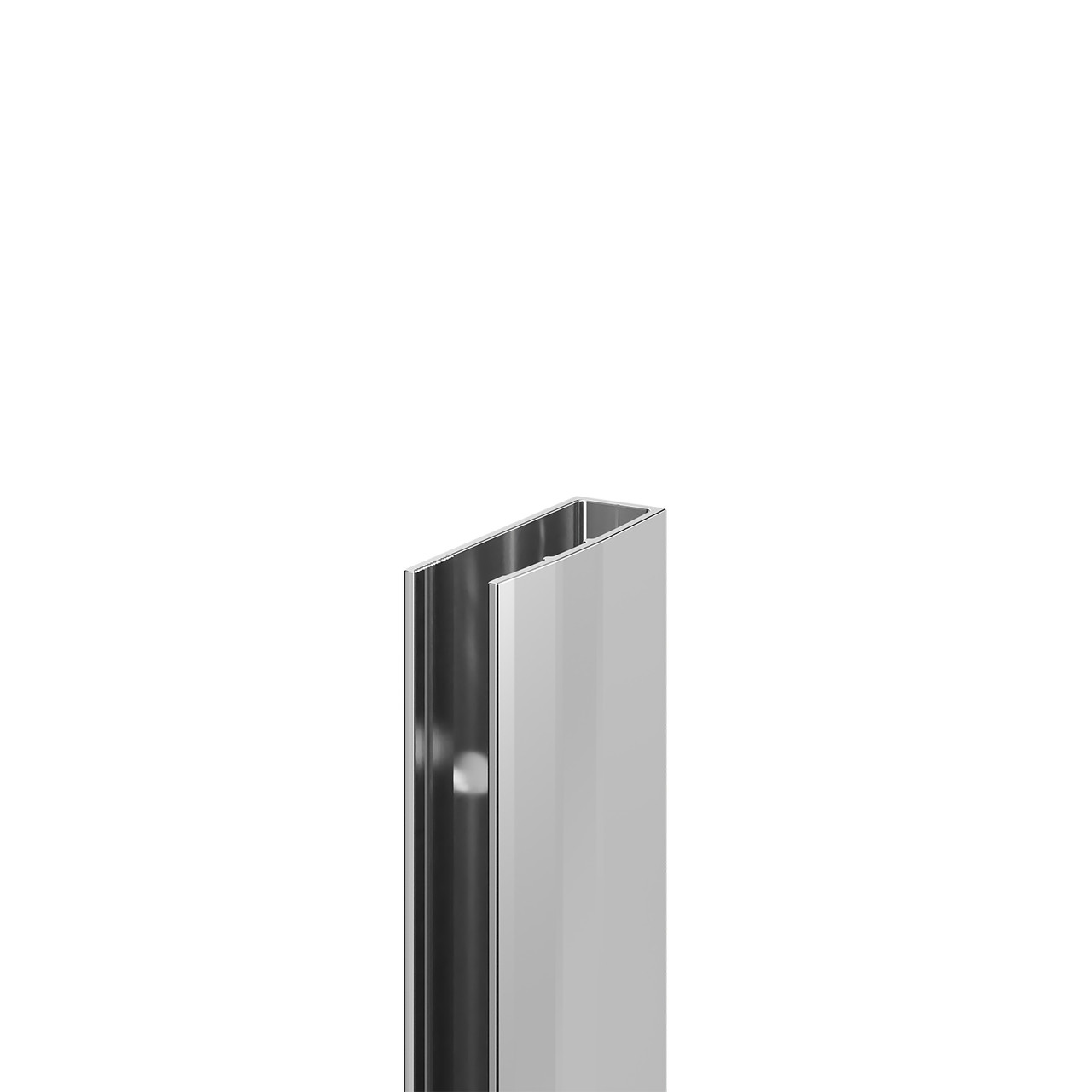 Wholesale Domestic Light Pacco Polished Chrome 1850Mm Wall Channel With Fixing Kit | 8Mm