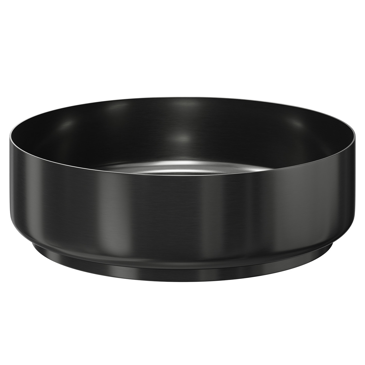 Paxos Colore Round Stainless Steel Countertop Basin