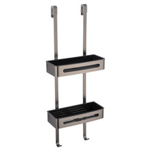 Andros Colore 2 Tier Hanging Shower Caddy, alternate view 2