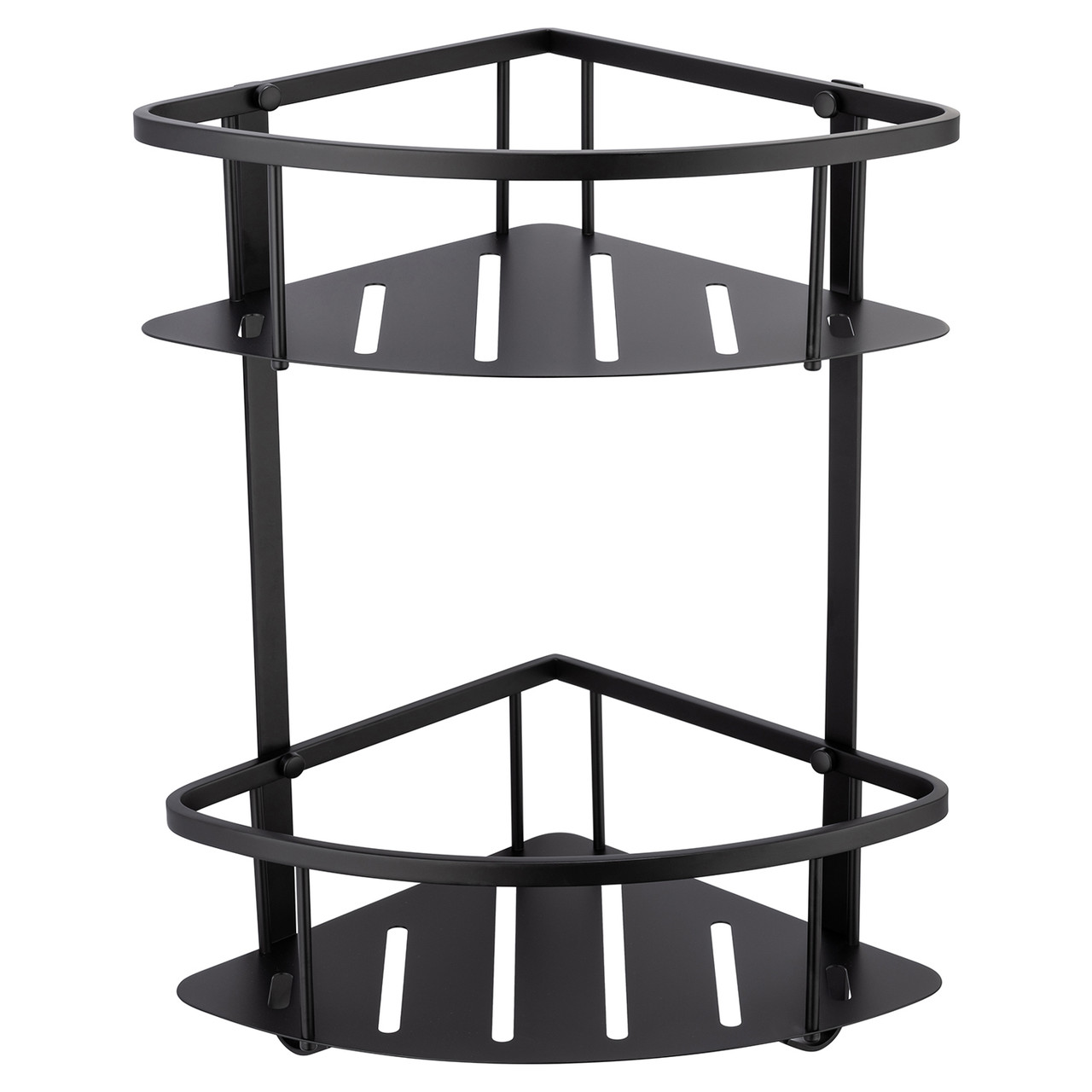 Delos Colore 2 Tier Wall Mounted Large Corner Basket