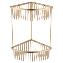 Kea Colore 2 Tier Wall Mounted Large Corner Basket, alternate view 2