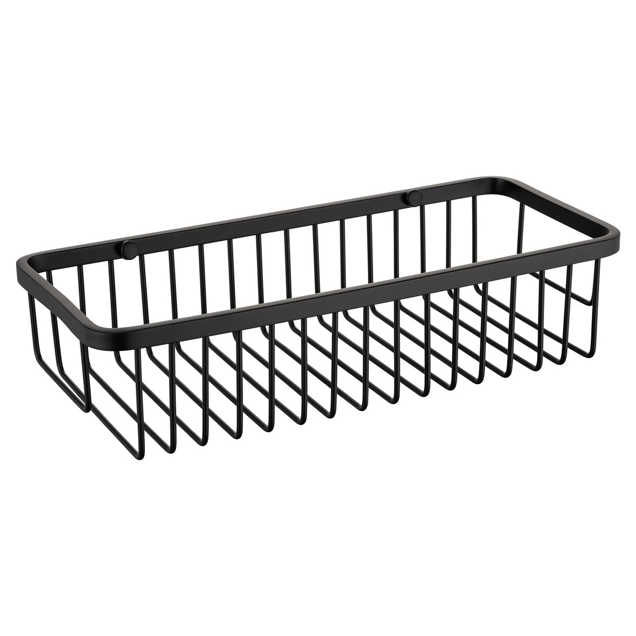 Milos Colore Rectangular Wall Mounted Wire Basket