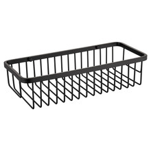 Milos Colore Rectangular Wall Mounted Wire Basket, alternate view 2
