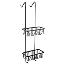 Naxos Colore 2 Tier Hanging Shower Caddy, alternate view 2