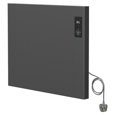 Electric Radiator Amazon Anthracite 600mm x 730mm Smart WiFi Controlled 1500w Thermostatic ...