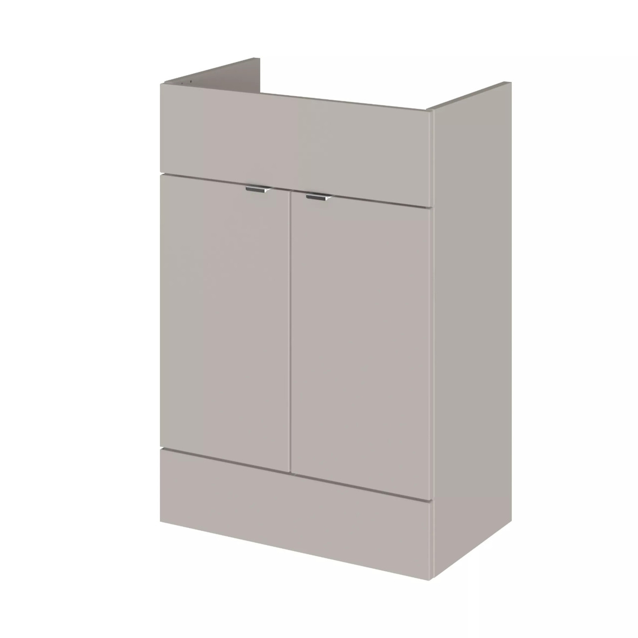 Hudson Reed Fusion Matt Floor Standing 2 Door Vanity Unit