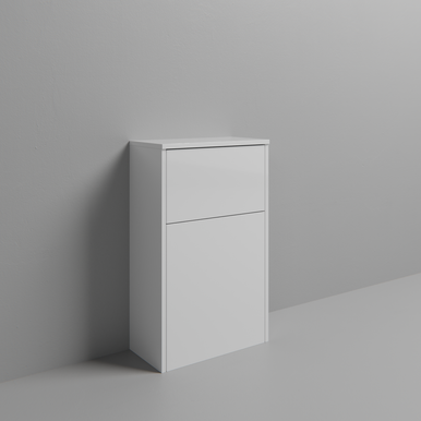 Wholesale Domestic Gloss White Montego Toilet Unit | | Mdf | 500Mm