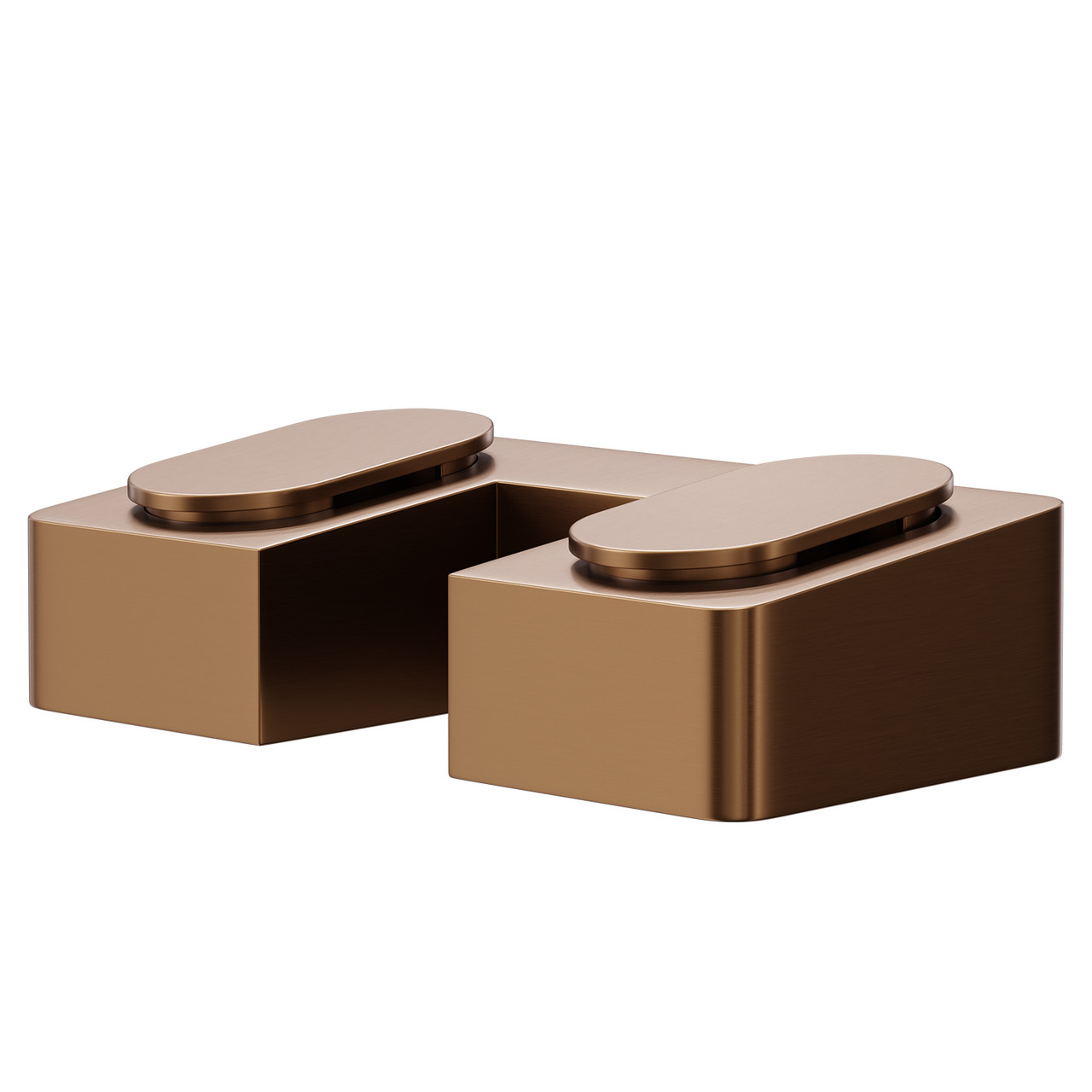 Wholesale Domestic Brushed Bronze Pacco Support Retainer Foot | | Aluminium | 8Mm
