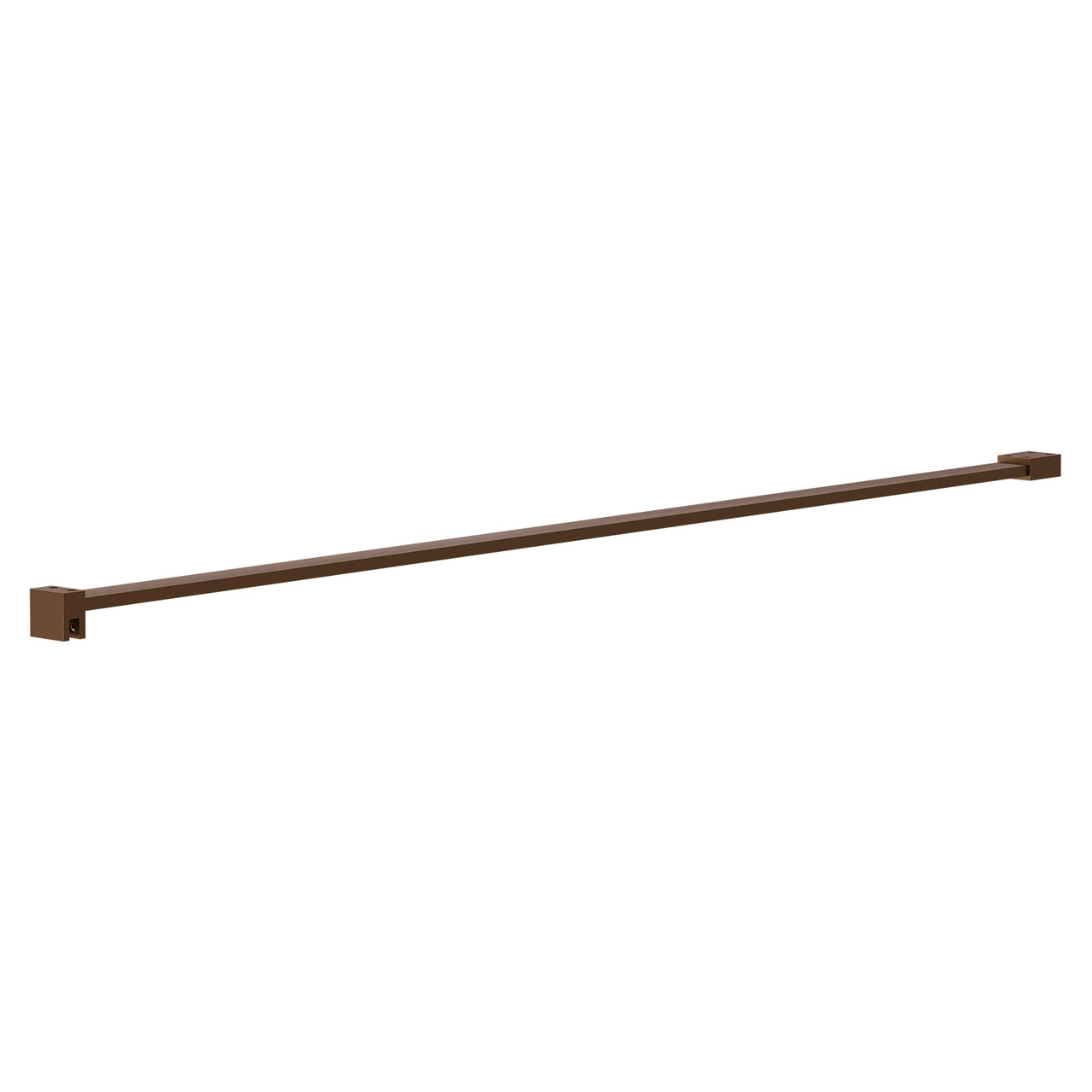 Wholesale Domestic Brushed Bronze Pacco Flat Support Bar | | Aluminium | 8Mm/10Mm