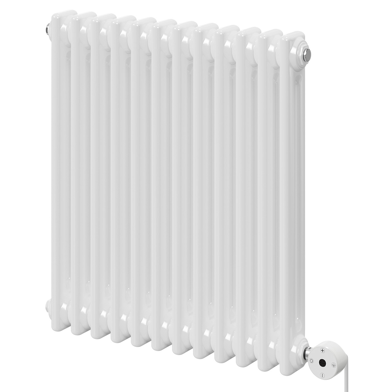 Colosseum Horizontal Digital Thermostatic Electric Double Column Radiator