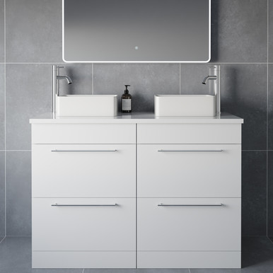 Napoli 460 4 Drawer Vanity Unit for Countertop Basins