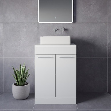 Napoli 460 2 Door Vanity Unit for Countertop Basins