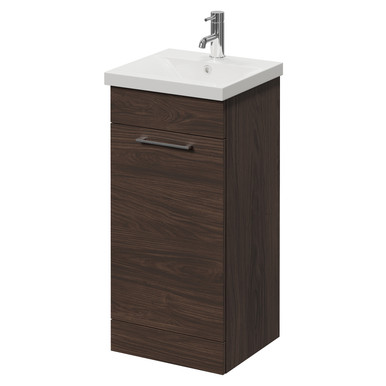 Napoli 390 Single Door Vanity Unit with Glide Basin